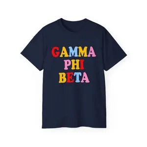 Gamma Phi Beta Cooper Color Cotton Tee