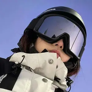 New ski glasses, riding eye protection, windproof glasses, snow mountaineering glasses, colorful
