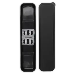 Reusable Plastic Travel Case (Black)