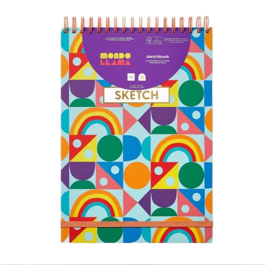 Sketchbook - Compact Design, Ideal for Sketching and Writing, Versatile for Various Mediums