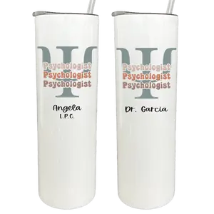 30 oz Personalized Psychologist Tumbler