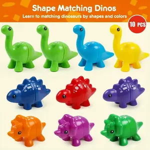 Children Early Education Dinosaur Letter Match Unicorn Counting Toy, Kindergarten Montessori Math Learning Tool, Preschool Educational Toy