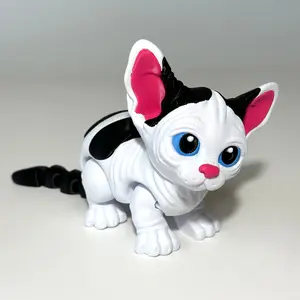 Sphinx Cat - 3D Printed Articulating Figure