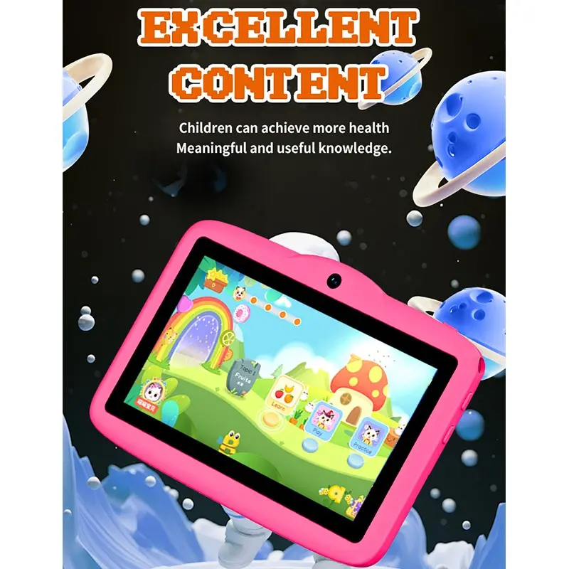Android 13 Touchscreen Tablet PC 7 Inch Quad-Core WiFi Dual Camera