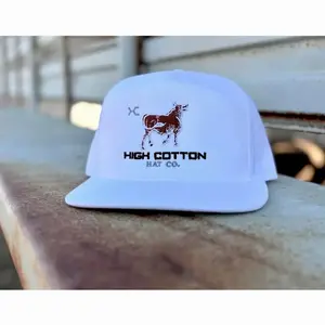 Western Bull Trucker Hat – Embroidered Ranch Snapback Cap, Flat Bill Mesh Hat, Southern Cowboy Style, Unisex  Gift For Him, Gift For Her