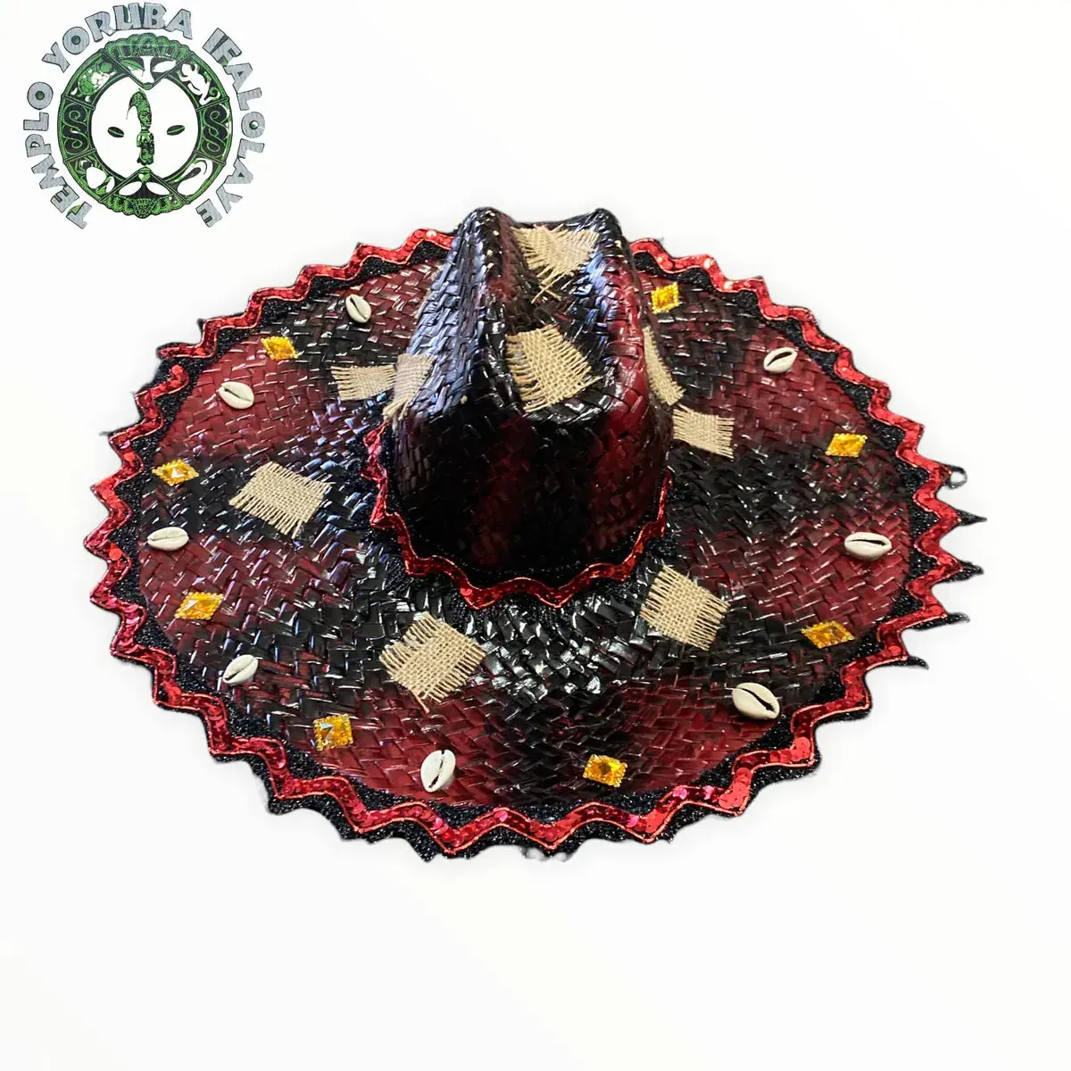 Elegua Hat 18"  Diameter