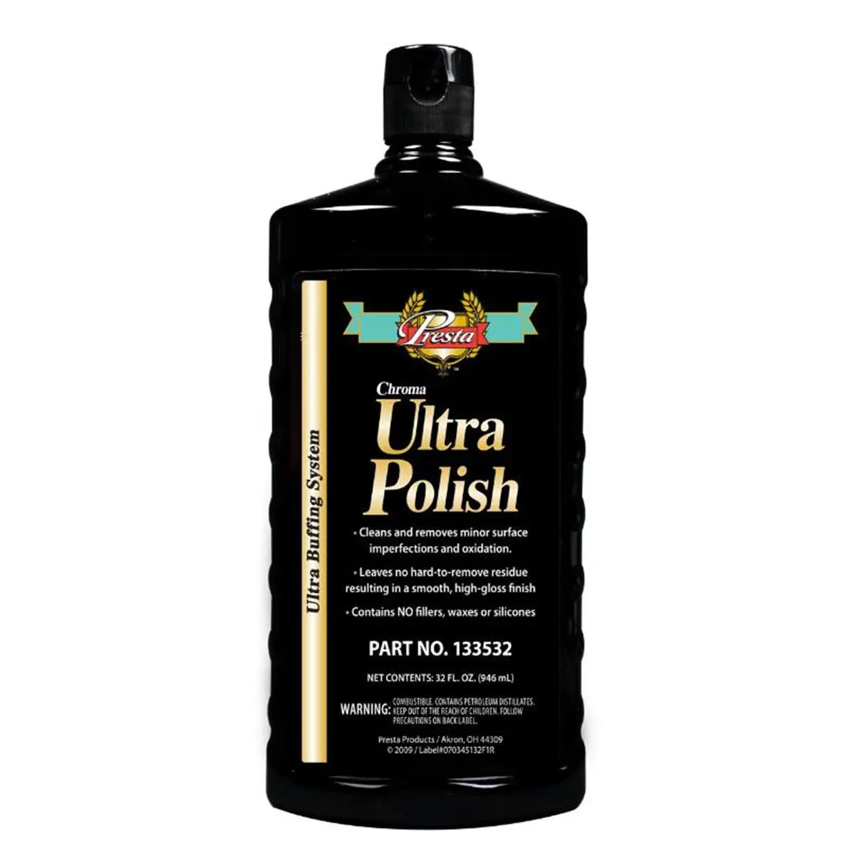 212 MAIN Presta 133532 Chroma 1500 Ultra Polish, 1-qt High Gloss Marine Coatings, Oxidation Removal, Smooth Finish