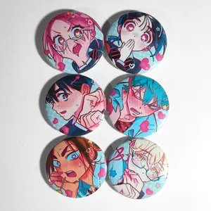 ALIEN STAGE Pin Button, Alien Stage Character Kawaii Pin Buttons For Clothes, Bags, Backpack, Hats, Jeans, and More, Funny Bag Accessories!