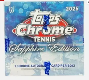 2025 Topps Chrome Sapphire Tennis Hobby Box
