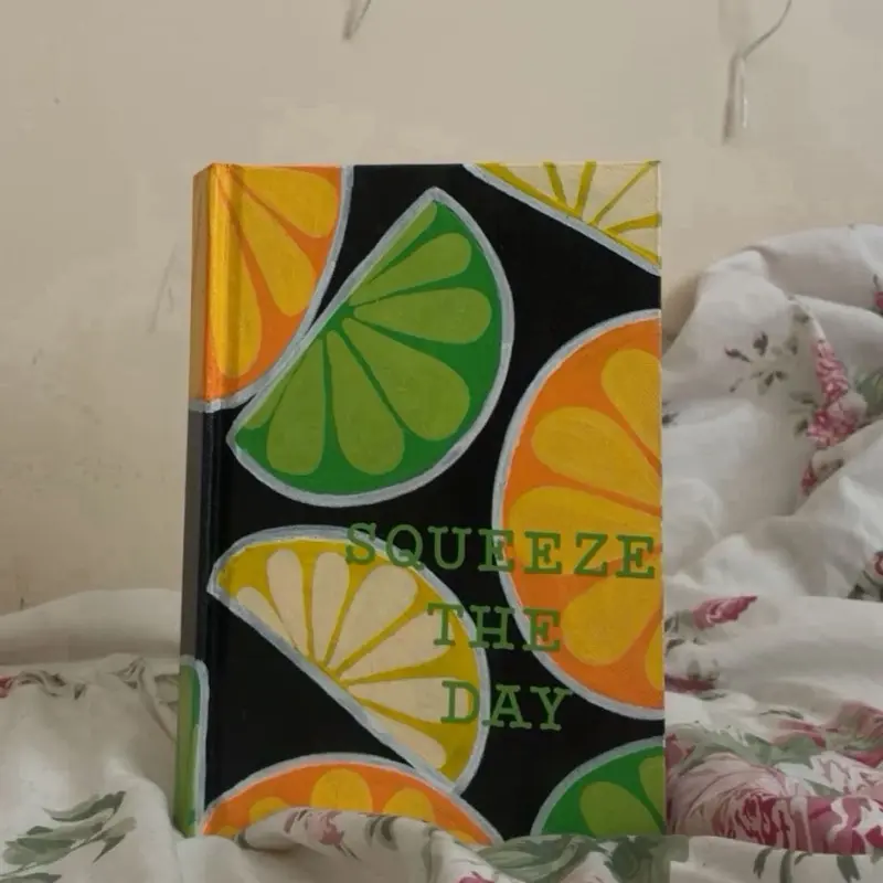 Squeeze the day sketchbook