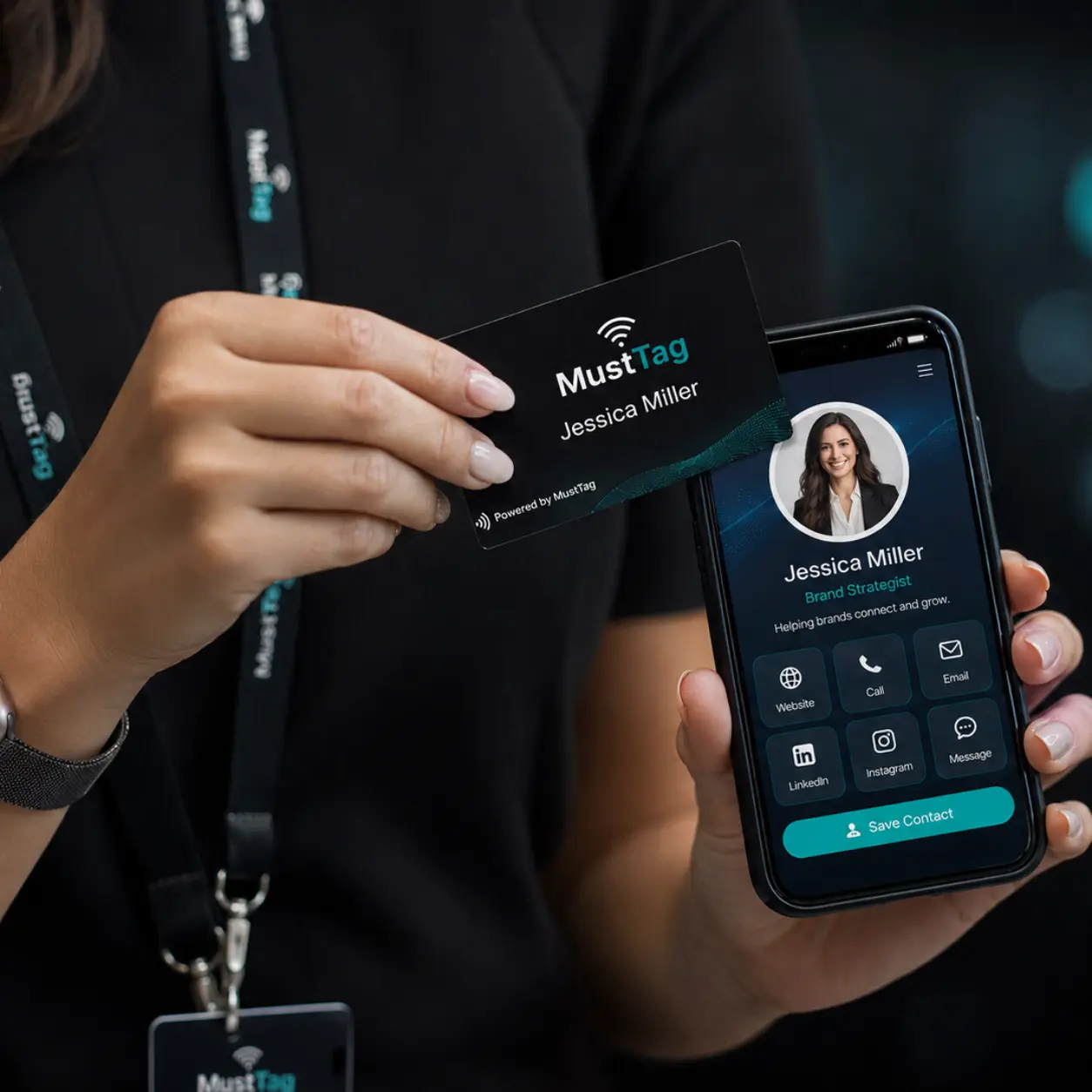 NFC Smart Card for Business/Personal