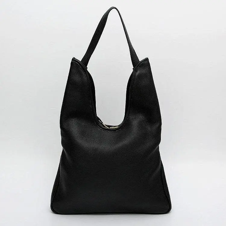 Pre-owned HERMÈS Leather Shoulder Bags Hermes Sportive Hobobag MASSAI CUT 32 twins LDJ4077