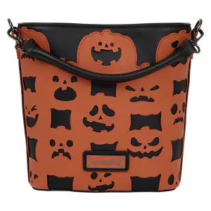 Loungefly Jack-o'-Lantern Glow Crossbody Bag Loungefly Jack-o'-Lantern Glow Crossbody Bag