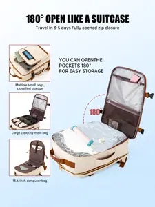 Travel Luggage Vacuum Compression Backpack with Vacuum Pump Combo Set, for Cabin Bag 40x30x20 Carry-on Hand Luggage Laptop Backpack Under-seat Cabin Bag Fashion Travel Bag
