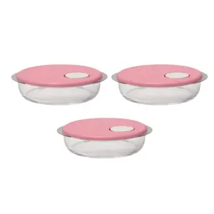 Set 3 Crystalware 800ml