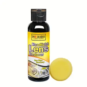 Restore and Protect Headlight Restoration Kit, Use On Plastic Lenses, Headlights, Taillight, Fog Lights and More -Ceramic Headlight Restoration Kit – Guaranteed To Last As Long As You Own Your Vehicle –No Power Tools Required detailing