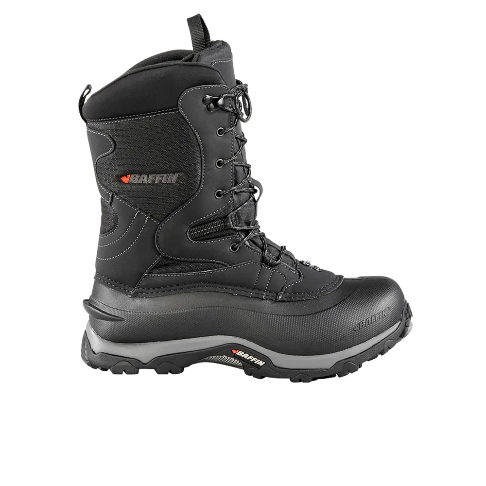 Baffin Mens Summit Snow Casual Boots Mid Calf - Black