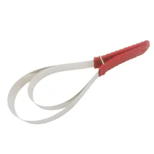 Shedding Blade Horse Brush Scraper Stainless Steel Shed Blade for Dogs (two loops)