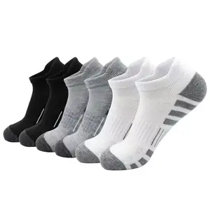Breathable Mesh Men Basketball Short Socks Towel Bottom Sweat Absorbent Non Slip Oversized Running SocksTEGWK