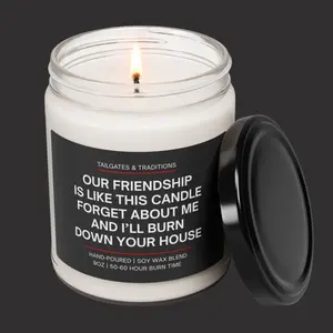 Funny Friendship Candle | Sarcastic Friend Gift