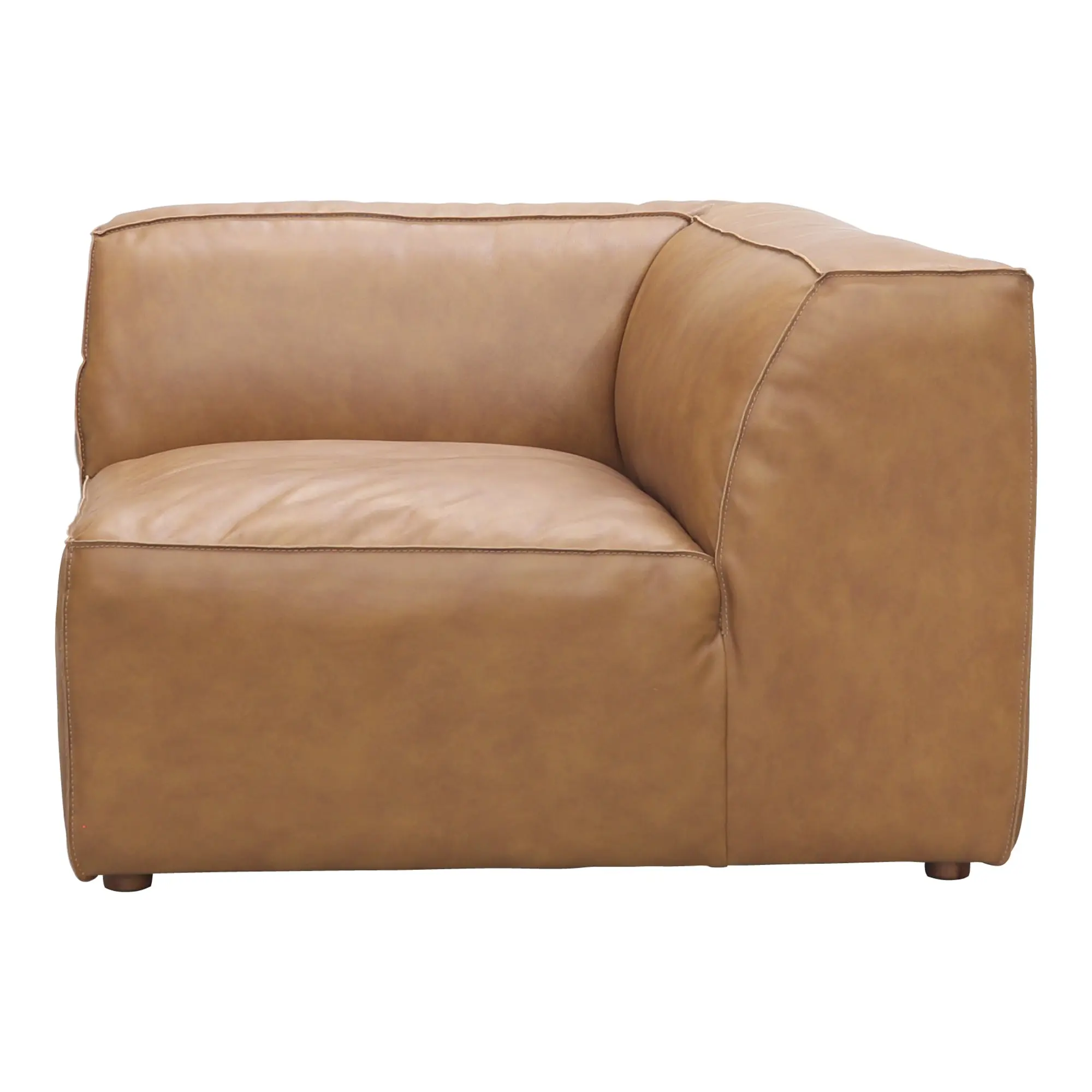 Moes Home Corner Chairs Form Brown  Scandinavian Furniture
