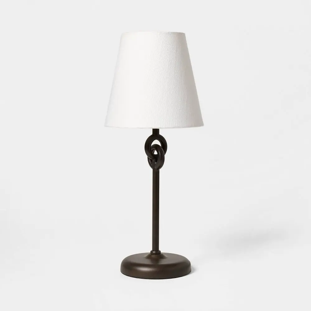 Metal Ring Table Lamp Black - Threshold designed with Studio McGee
