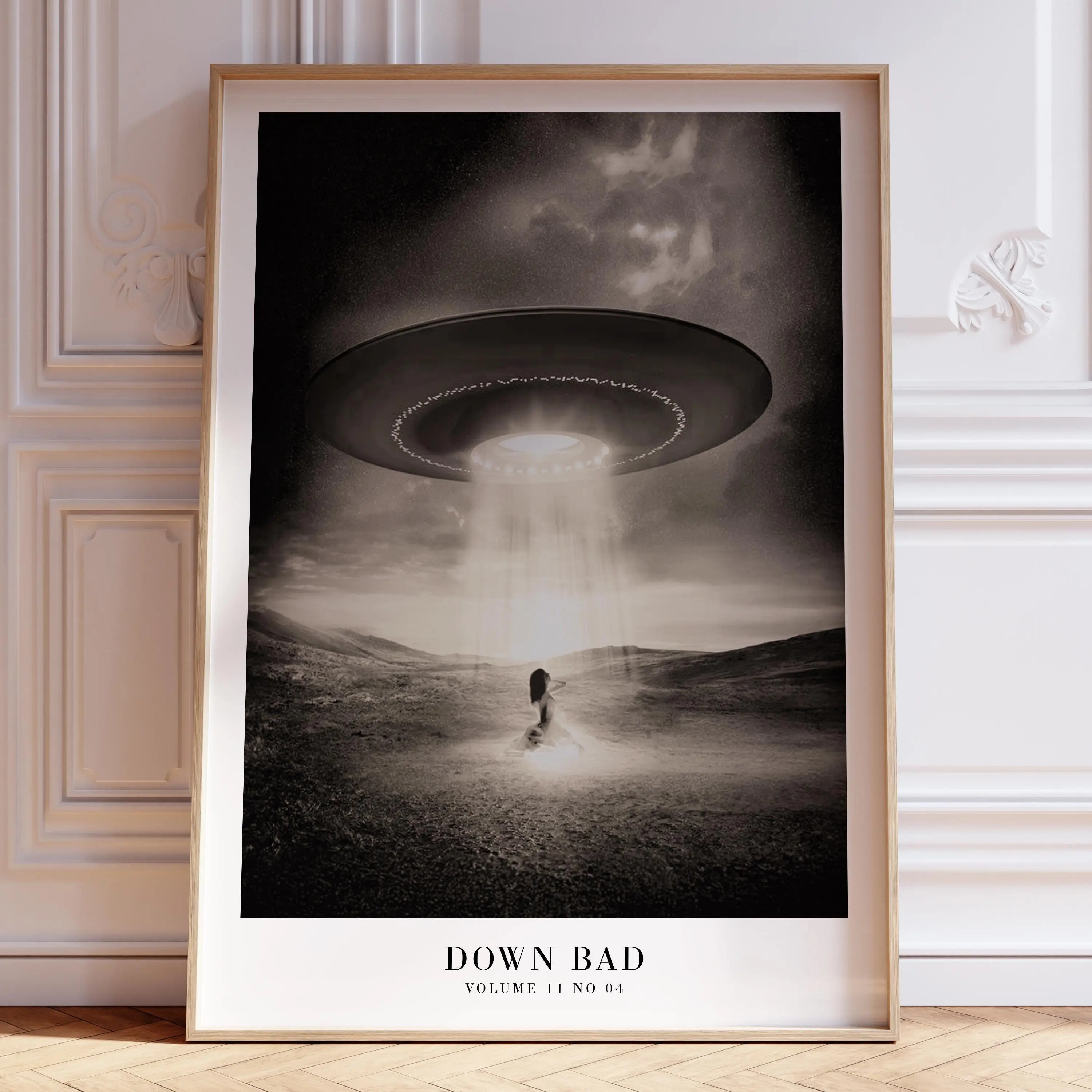 [SALE UP TO 40%] [Unframed] Down Bad Print, Poets Era, Music Wall Art, Tortured Poet Print, Inspired Music Wall Art, Poets Era Decor