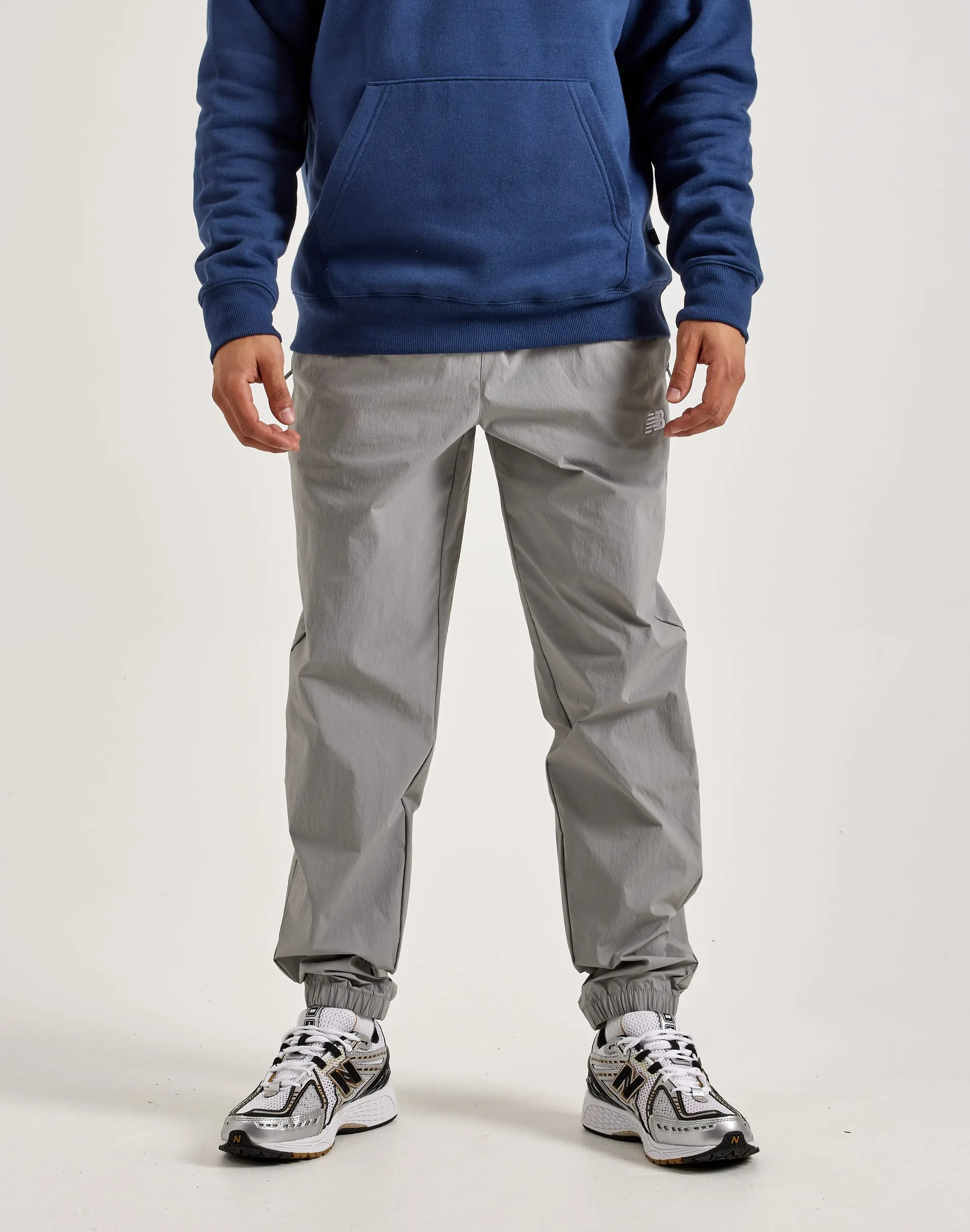 Mens New Balance Athletics Stretch Woven Joggers