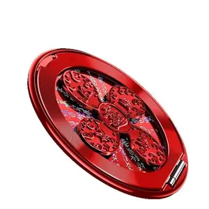 360° Rotatable Aluminum Alloy Phone Holder | Foldable Multifunctional Universal Mobile Phone Stand
