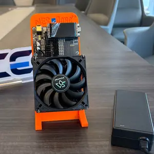 Intelligent Bitaxe NerdQaxe++ 4.8T 76W Mini Server With PSU