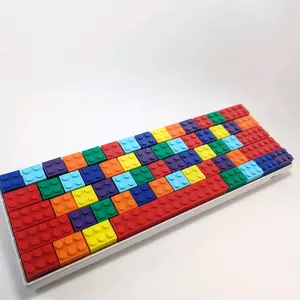 3D Printed Block Keycaps for Mechanical Keyboards with MX Switches