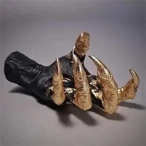 Hot Halloween Claw Palm Decoration Jewelry Display Rack Hanger Witch Hand Hanging Statue Resin Retro Aesthetic Art Sculpture Birthday Christmas Gift 2025