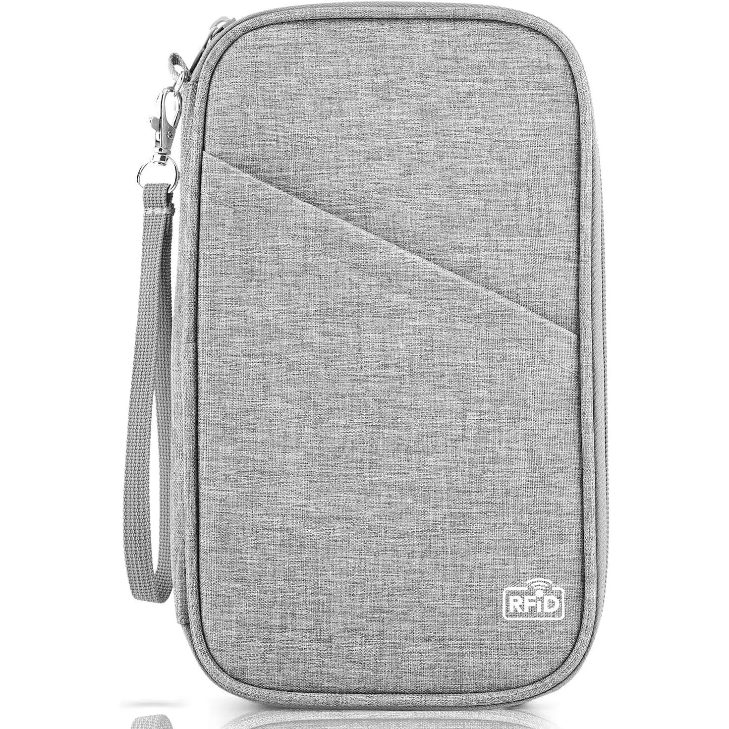 Passport Holder Family, Women Rfid Blocking Passport Wallet, Travel Document Organizer for Premium Wallets, Waterproof Passport Holders Bag for Women & Men Traveling, Credit Cards Case