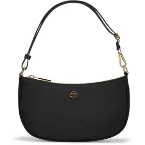 Shoulder Bag for Women Handbags with Adjustable Strap Underarm Purse Mini Clutch Purses Trendy Crescent Bags 1L Black 3.94 x 1.97 x 0.39 inches 9.45 ounces