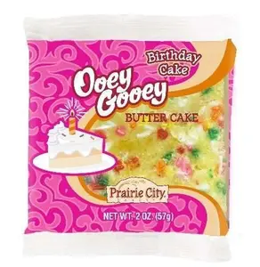 Ooey Gooey Birthday Cake Butter Cake | 2 Ounce | 10 Pack