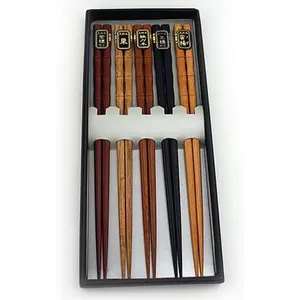 BergHoff 5 Pair Wooden Chopsticks