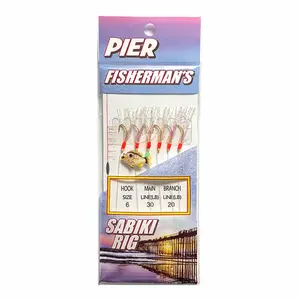 Pier Bait Rigs Size-6 10 Packs