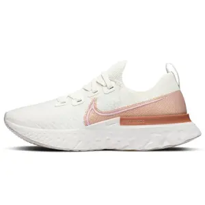 Nike React Infinity Run Flyknit Sail Metallic Copper Women's CD4372-103