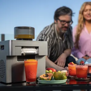 Nugget Ice Maker|  | smoothie blender  Portable Ice Machine Makes up f Ice Per Day | Stainless Steel slushie maker  home ice cream machine princess  house   office bar party ge profile