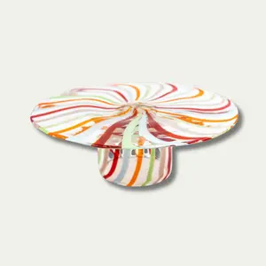 Jeanne Fitz Reversible Cake Stand and Chip and Dip Platter