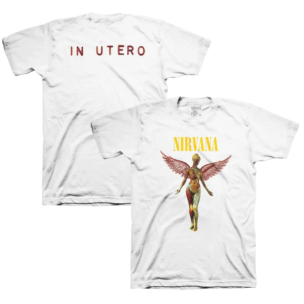Nirvana In Utero Graphic T-Shirt, Vintage 90s Grunge Band Tee, Unisex Shirt, Sweatshirt, Hoodie