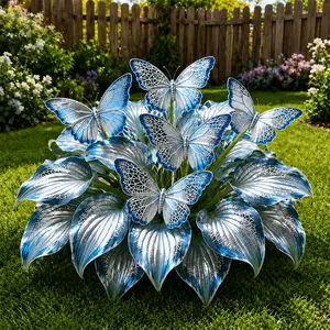 800 Blue Silver Hosta Seeds – Unique Variegated Foliage Seeds for Shade Garden, Backyard Borders & Outdoor Landscaping