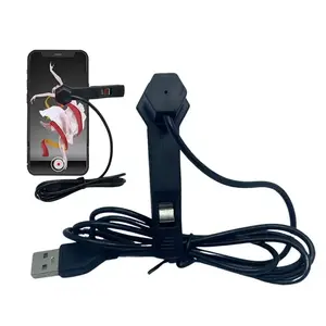 Auto Screen Clicker Phone Tapper USB Clicker Automatic Screen Tapper Video Live Streaming Gadget for Gaming Broadcast Shopping Compact Portable Electronic Game Selfie Smartphone