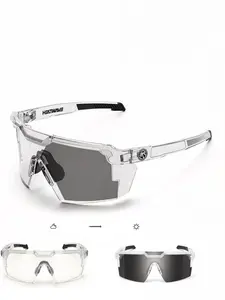 High-Performance Tactical Glasses, Photochromic Lenses, Lightweight Frame, Non-Slip Nose Pads, Uv400 Protection, All Seasons