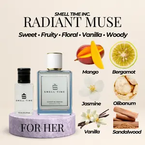 Radiant Muse - Tropical Mango Vanilla Perfume: Exotic Scent