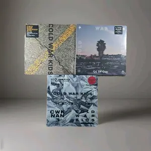 Lot of 3 Cold War Kids Records: New Age Norms 3, La Divine, Greatest Hits 2018