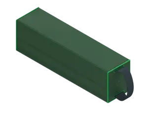 Heavy Play RFG Deckbox Carrier 500DS - Ranger Green