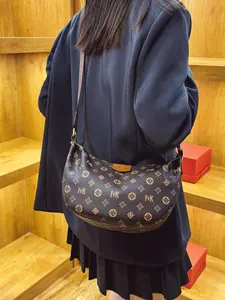 Women's Retro Style Crossbody Bag, Casual Single Shoulder Handbag, Large Capacity Underarm Purse, Unique Design Women's Bags