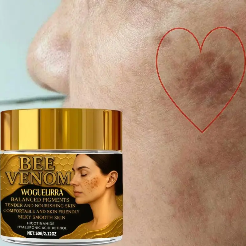 Bee Venom Full Body Care Cream, Quick Effective & Long-Lasting Light Care, Contains Honey Extract, for Dark Spots, Discoloration, Uneven Skin Tone