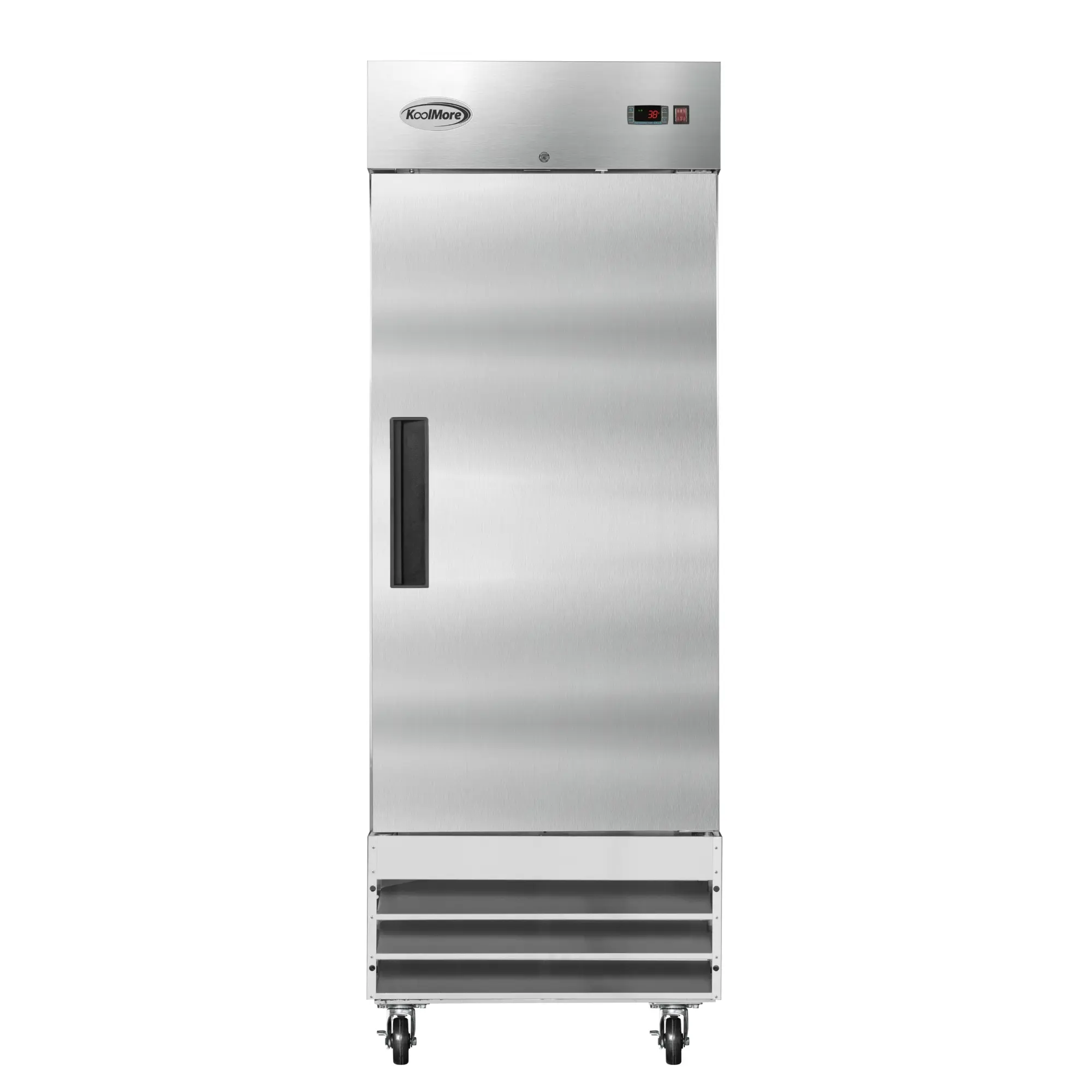 29 in. One Door Commercial Reach-in Refrigerator, 23 cu. ft. in Stainless-Steel (RIR-1D-SS)